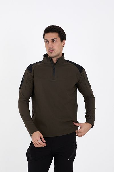 Camp Scoutland Тактически суитшърт Camp137 Outdoor Tactical Su Iticili Erkek Haki
