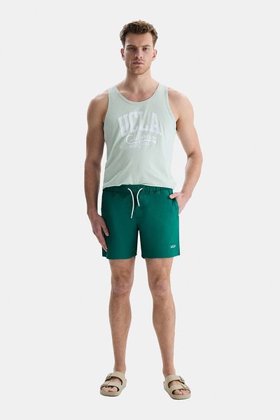 UCLA PERKINS Green Sea Shorts Embroidered Men's Sea Shorts