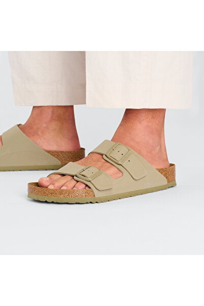 Birkenstock Παντόφλες για γυναίκες / κορίτσια 1027697 Arizona Bf Faded Khaki- Snikstra