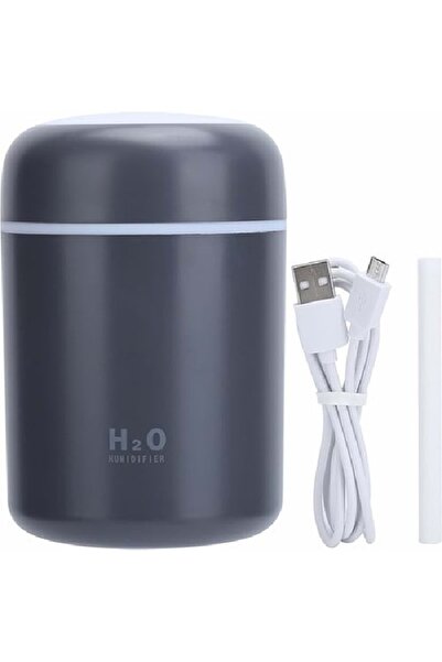 Tubrex 300 ml RGB Işıklı Ulrasonik Ledli Hava Nemlendirici Buhar Makinesi Ve Aroma Verici Buhardanlık