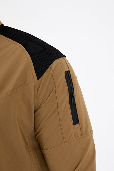 Camp Scoutland Camp137 Outdoor Tactical Su Iticili Erkek Hardal Taktik Sweatshirt