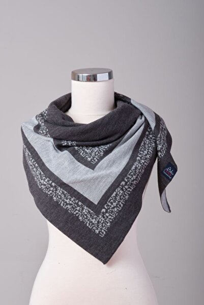 Sebir Moda Triangle Knitwear Shawl - Melted Design