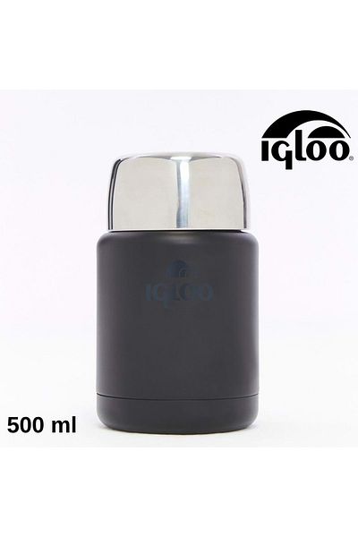 IGLOO Legend Food Jar 500ml Food Thermos Flask Black