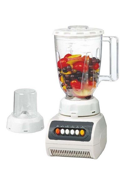 REFURA 350W 2 in 1 Multifunctional Blender Stainless Steel Blades | 4 Speed Control with Pulse 1.5L