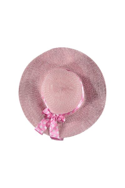 Pandoli Women's Ribbon Straw Trilby