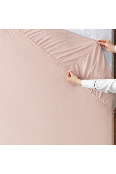 Madame Coco Valeria, elastisches Bettlaken aus 100 % gekämmter Baumwolle, Kingsize