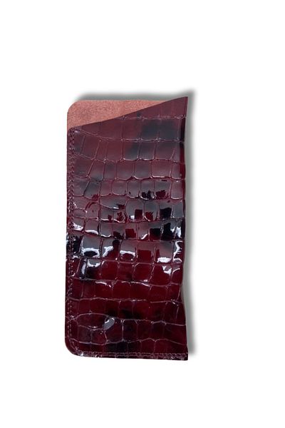 Deri Dükkanı Genuine Leather Glasses Case Reading-Sunglasses Container