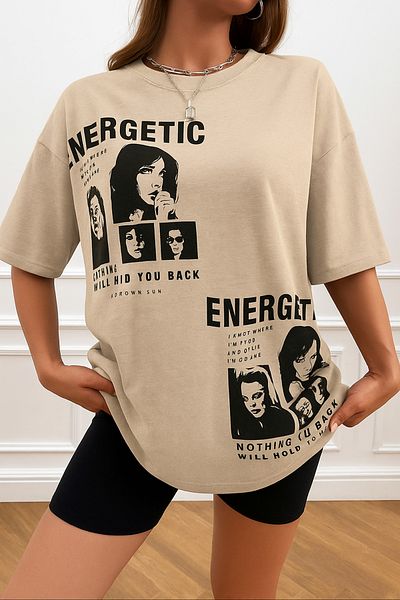 BENROMA 1 προϊόν για αγορές 6 και άνω Δώρο Unisex βαμβακερό μπλουζάκι Boyfriend Oversize