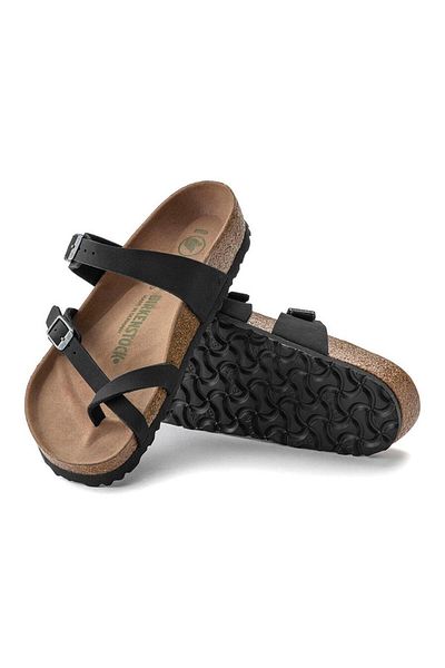 Birkenstock Papuci vegani Mayari Bfbc Earthy 1021176-negru Snikstra