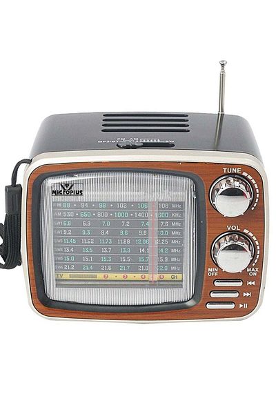 Micro Plus Microplus Multifunctional Portable Bluetooth Radio with USB-SD-FM-AUX-TF -Rechargeable Function PS-4