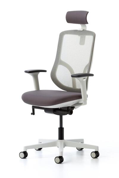 Bürotime Punto Yönetici Koltuğu, Plastik Ayak, Koyu Gri