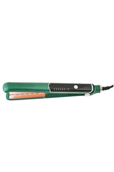 REFURA Hair Straightener for Women with Ceramic Coated Plates, Quick Heatup & Travel Friendly Green