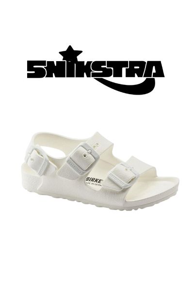 Birkenstock Milano Eva Çocuk Beyaz Sandalet