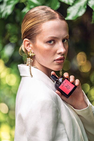 ASHLEY JOY Love Kadın Parfüm EDP 50 ML | Oryantal & Çiçeksi | Zencefil, Yasemin, Paçuli | Amber Renkli Cam Şişe