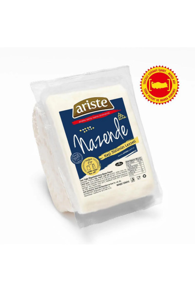 Ariste Nazende Tam Yağlı Ezine Peyniri 450 gr (KEÇİ SÜTÜ AĞIRLIKLI) – Olgunlaştırılmış