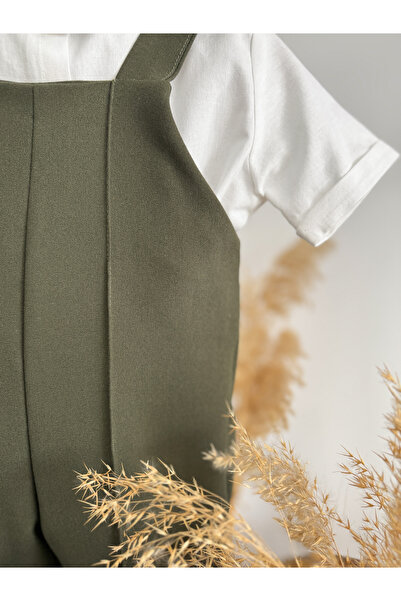 Sis and Bro Khaki Gardener Suit, Children's Special Day Clothing