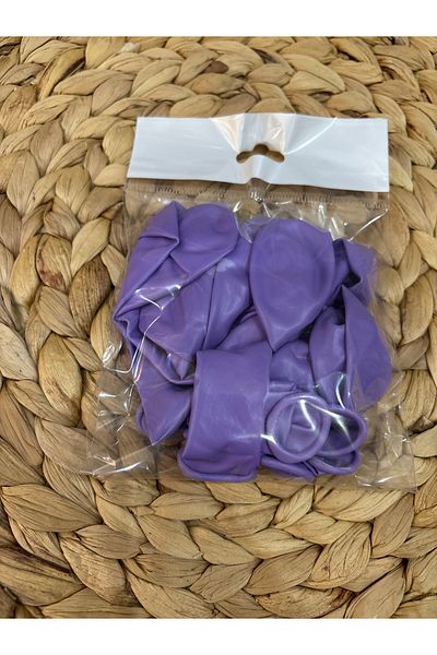 Deniz Party Store Pastel Lilac Latex Balloon 12 Inch 10 Pieces