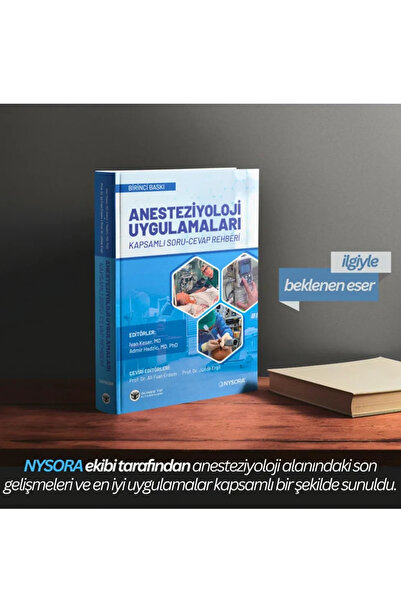 Güneş Tıp Kitabevleri NYSORA - Anesteziyoloji Uygulamaları Kapsamlı Soru Cevap Rehberi