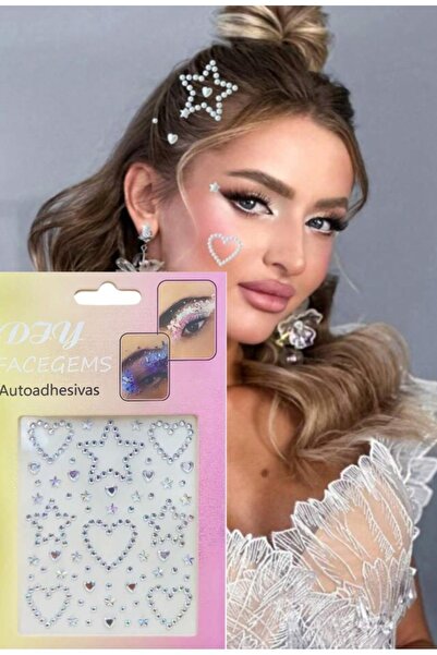 Sibelon Self Adhesive Hair , Face , Body Stone Nail Art Nail Decoration Wedding Engagement Party