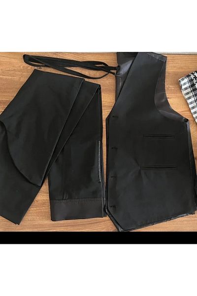 şalvarcı Boy's Baggy Vest Suit