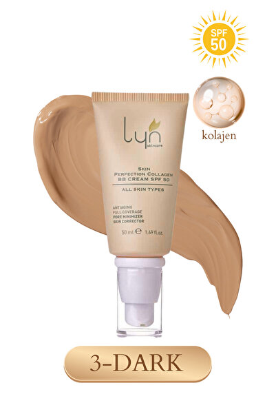 Lyn Skincare Cilt Mükemmelleştiren Kolajen Bb Krem Spf50 50ml KoyuTon