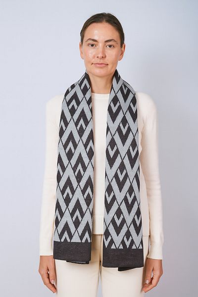 Sebir Moda V Patterned Knitwear Shawl