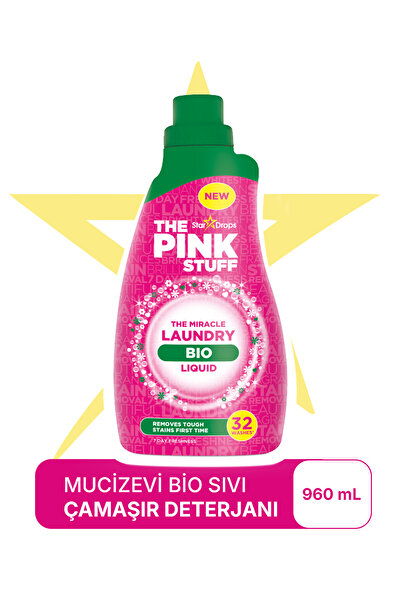 ThePinkStuff Mucizevi Bio Sıvı Çamaşır Yıkama Deterjanı 960 Ml