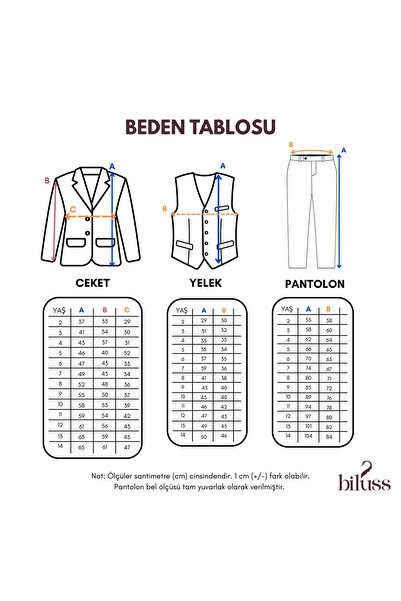 BİLUSS SALOVA TAKIM ELBİSE