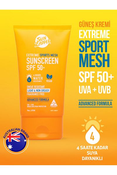 Sun Zapper Extreme Sports Mesh Sunscreen Lotion 90ml