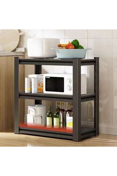 sharpdo Storage Shelves - 3 Adjustable Levels, Easy Installation Without Nails