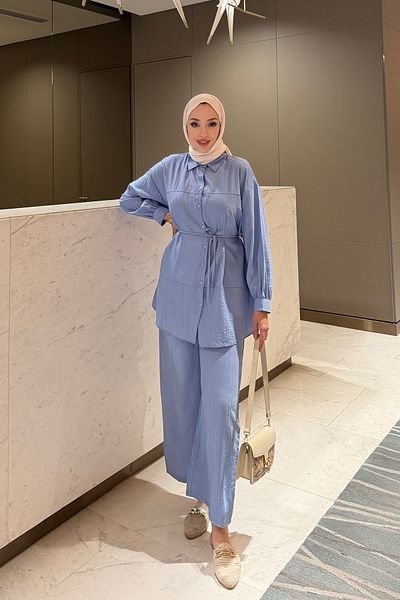 Tesettür Diyarı Women's Strawberry Fabric Hijab Set