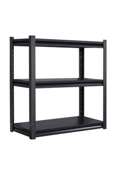 sharpdo Storage Shelves - 3 Adjustable Levels, Easy Installation Without Nails