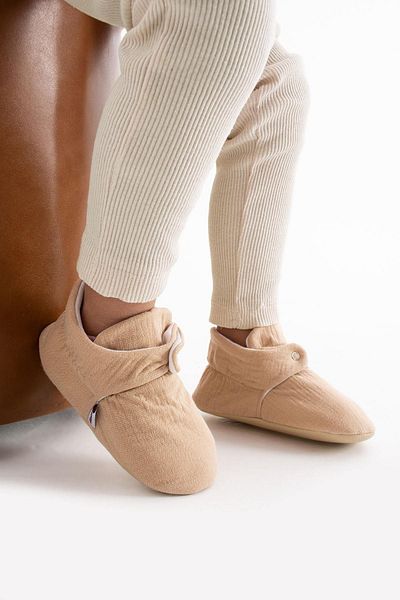 Funny Baby Organic Muslin Panduf csúszásmentes Ergonomikus Talp Kényelmes Légáteresztő Vegán