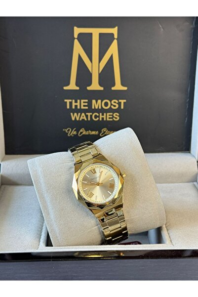 Ferrucci Steel Gold Color Women's Gold Wristwatch Model