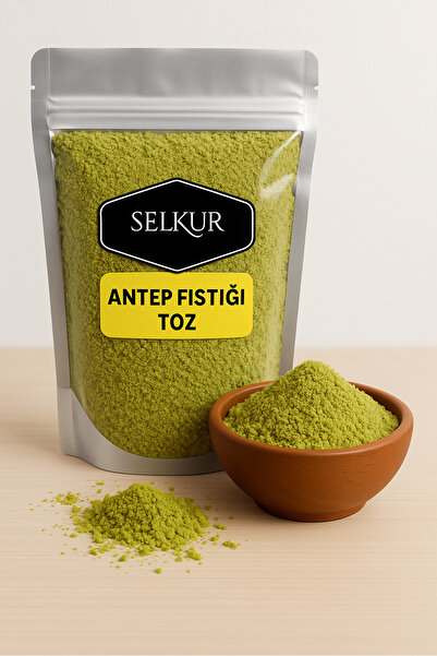 SELKUR Antep Fıstığı Iç 200gr (ÇEKİLMİŞ TOZ)