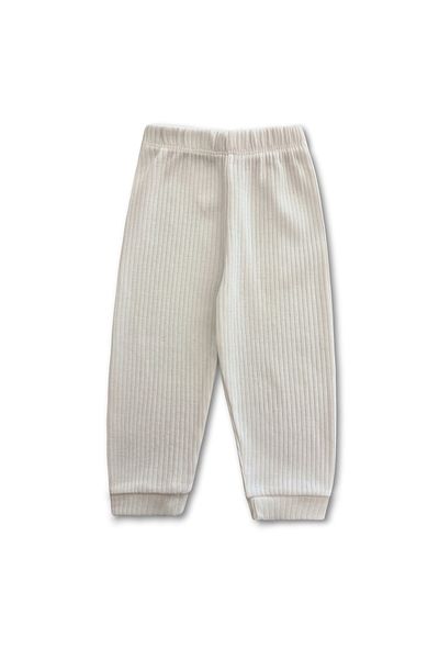 GizaKids Girl Boy Baby Unisex Pajama Bottoms Without Booties Set of 3