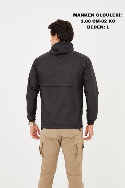 Camp Scoutland Ανδρικό μαύρο τακτικό αδιάβροχο Camp26 Outdoor Tactical Water Repellent