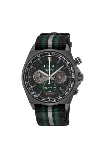 Seiko Chronograph Ssb411p Men's Wristwatch