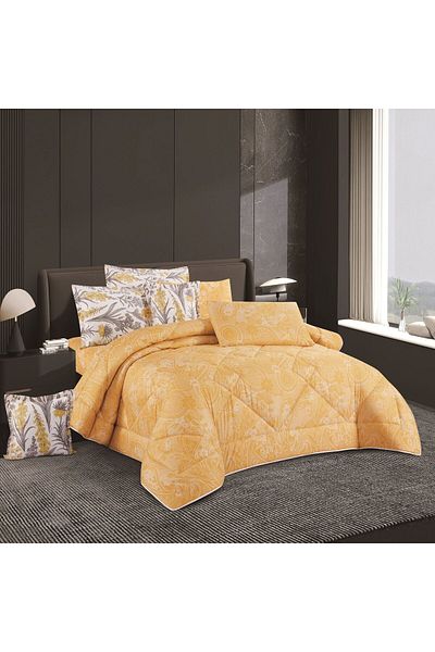 Najmat Alshamal Summer Nafrouns Bedspread, 5-Piece Quilt Set, 180 x 230 cm