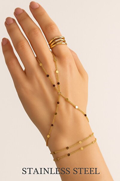 NKIE JEWELS Pul Çelik Şahmeran Gold