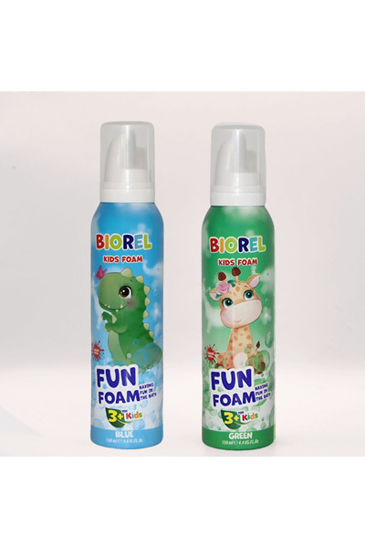 Biorel 2'li Oyun Köpüğü Seti - Mavi/Yeşil