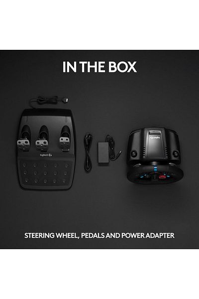 logitech G29 Driving Force, Leather Cover, PC PS4 PS5 Pro, Pedals, Real Feedback, Shifters