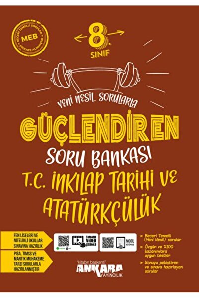 Ankara Yayıncılık 8. Sınıf Güçlendiren Türkçe + Matematik + Fen Bilimleri + S...