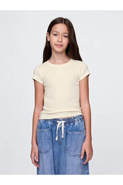 GAP Kız ÇocukGap Logo Fitilli T-shirt