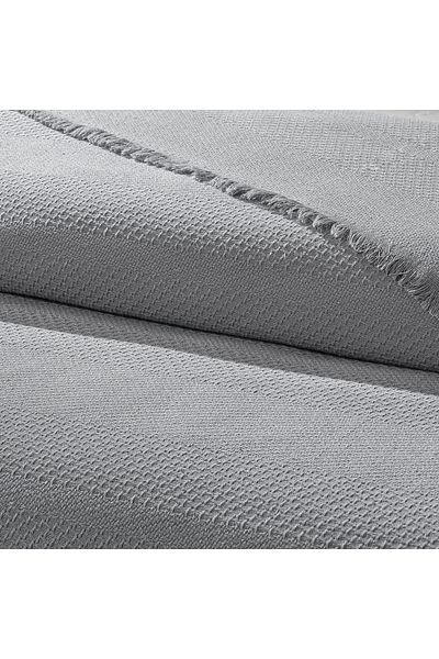 Linens Comet Pike Double Anthracite
