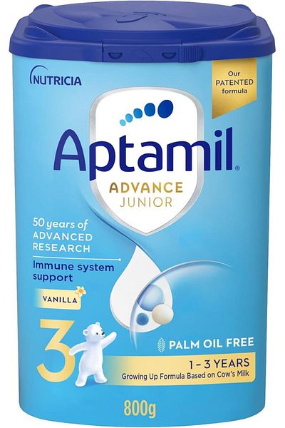 Aptamil Advance Junior 3 milk formula, palm oil-free, for children from 1 to 3 years