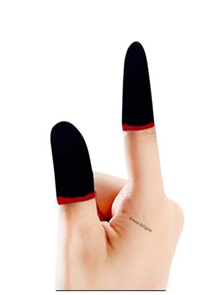 emrebilisim Emr/ Parmaklık Eldiveni Mobil Oyun Eldiveni Anti-ter Parmaklık 2 ...