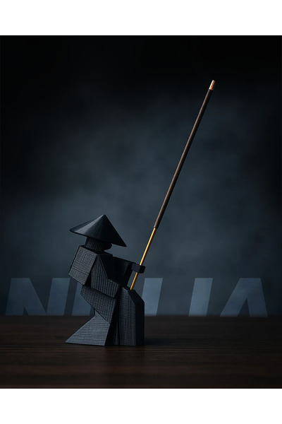 Design Up Studios - Ninja Tütsülük - Çubuk Tütsülük Siyah