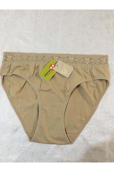 Belinay 6 Pieces 04 Women's Modal Waist Lace Panties Skin M