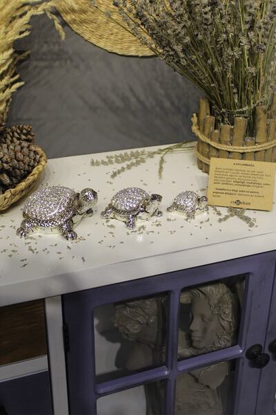 caMekan Ev Hediyeleri Kaplumbağa Biblo (3LÜ SET) Anlamlı Hediye Obje Biblo Or...